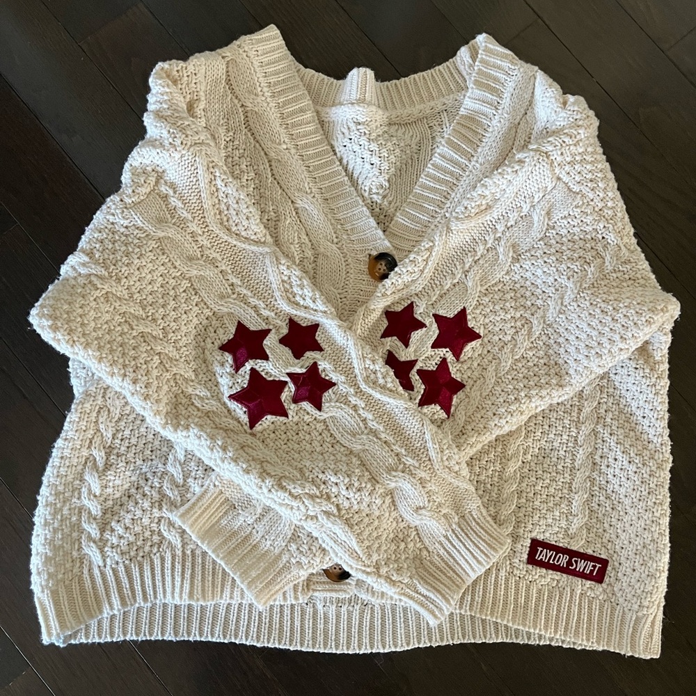 Taylor Swift OFFICIAL Red Cardigan from the Red Store - LIKE NEW